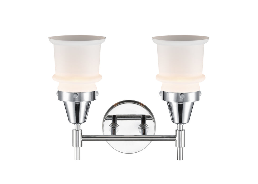 Innovations 447-2W-PC-G181S-LED LED Bath Vanity, Polished Chrome