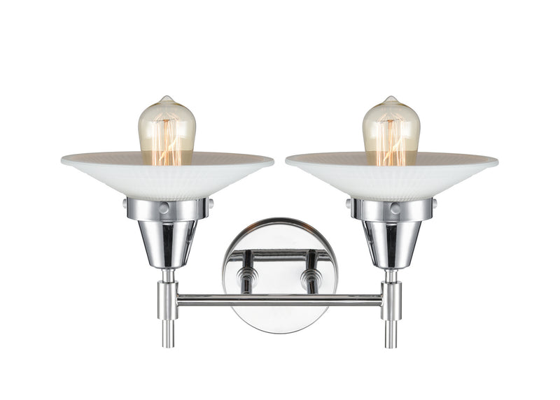 Innovations 447-2W-PC-G1-LED LED Bath Vanity, Polished Chrome