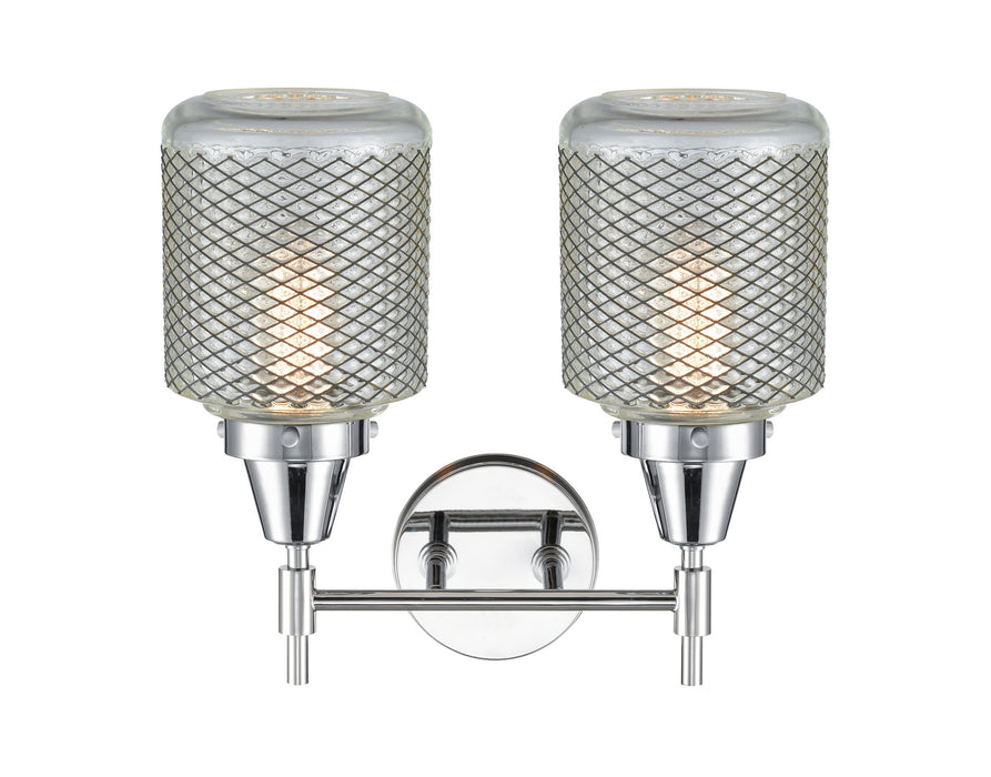 Innovations 447-2W-PC-G262-LED LED Bath Vanity, Polished Chrome
