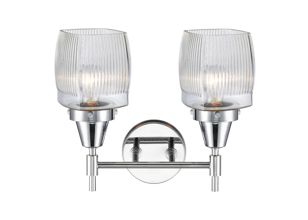 Innovations 447-2W-PC-G302-LED LED Bath Vanity, Polished Chrome