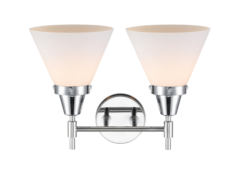 Innovations 447-2W-PC-G41-LED LED Bath Vanity, Polished Chrome