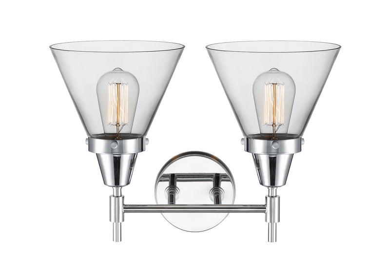 Innovations 447-2W-PC-G42-LED LED Bath Vanity, Polished Chrome