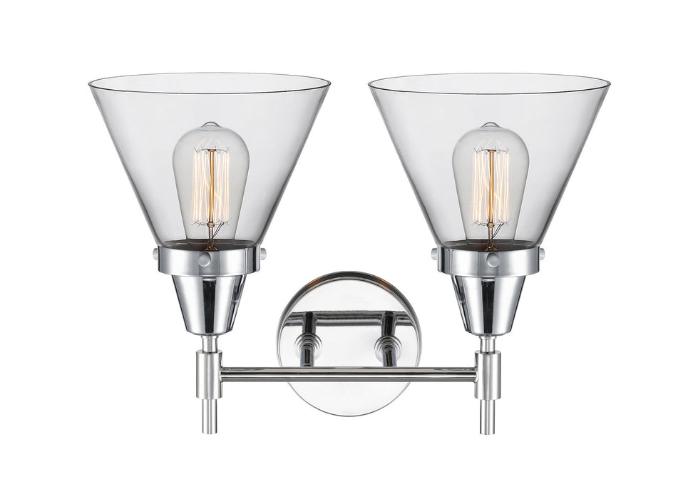 Innovations 447-2W-PC-G42-LED LED Bath Vanity, Polished Chrome