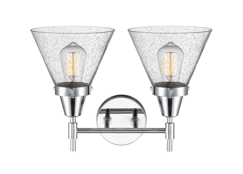 Innovations 447-2W-PC-G44-LED LED Bath Vanity, Polished Chrome