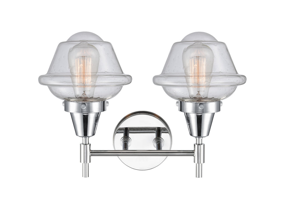 Innovations 447-2W-PC-G534-LED LED Bath Vanity, Polished Chrome