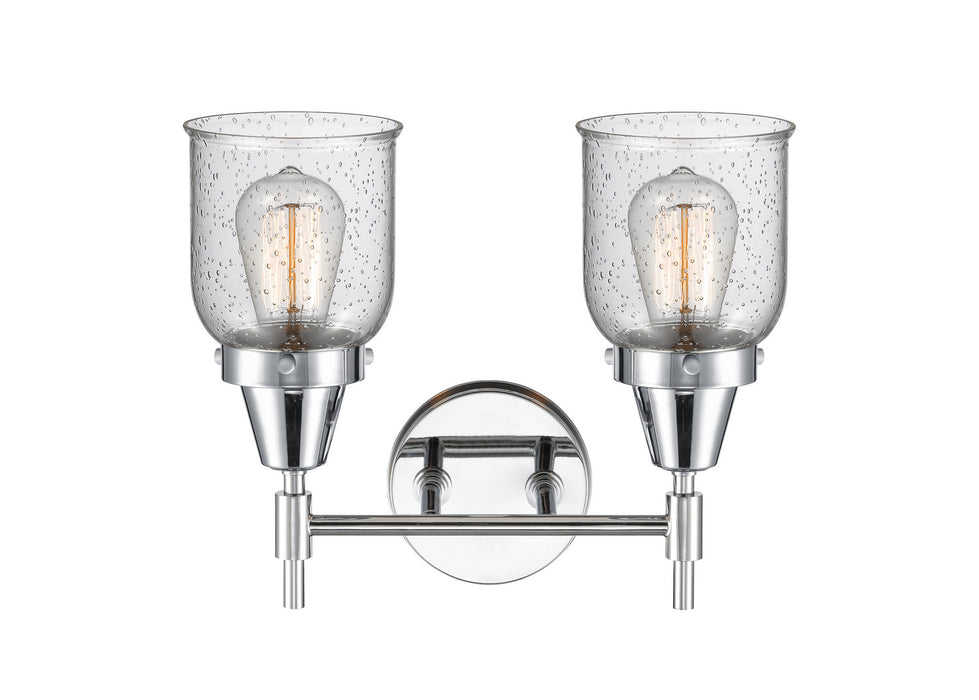 Innovations 447-2W-PC-G54 Two Light Bath Vanity, Polished Chrome
