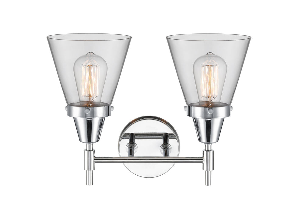 Innovations 447-2W-PC-G62-LED LED Bath Vanity, Polished Chrome