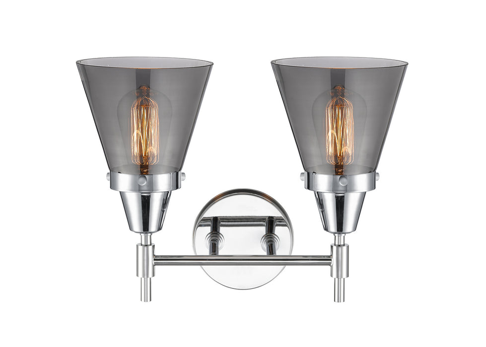 Innovations 447-2W-PC-G63-LED LED Bath Vanity, Polished Chrome