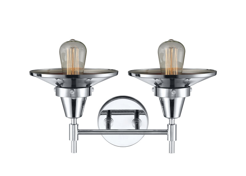 Innovations 447-2W-PC-M7-PC Two Light Bath Vanity, Polished Chrome