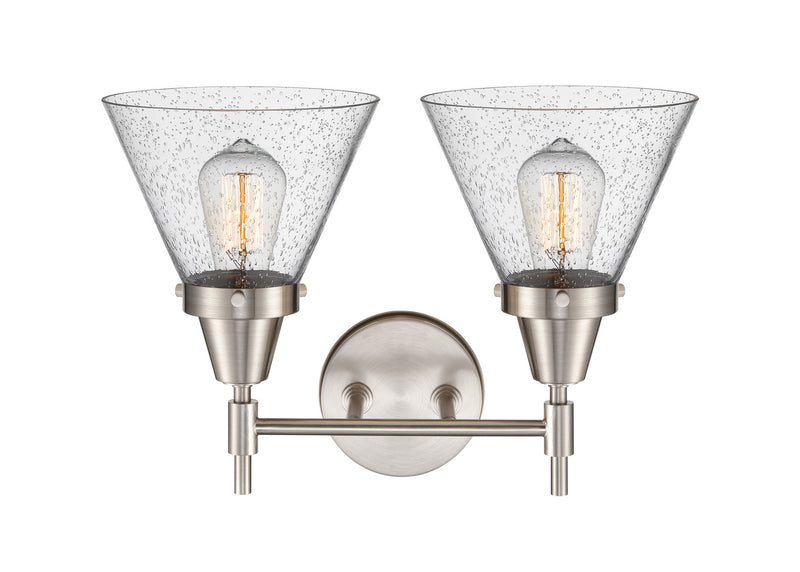 Innovations 447-2W-SN-G44-LED LED Bath Vanity, Satin Nickel