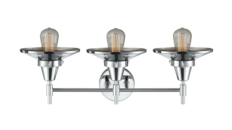 Innovations 447-3W-PC-M7-PC Three Light Bath Vanity, Polished Chrome