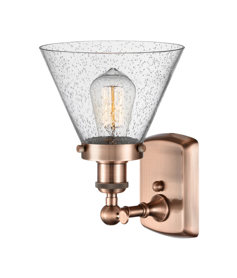 Innovations 916-1W-AC-G44 One Light Wall Sconce, Antique Copper