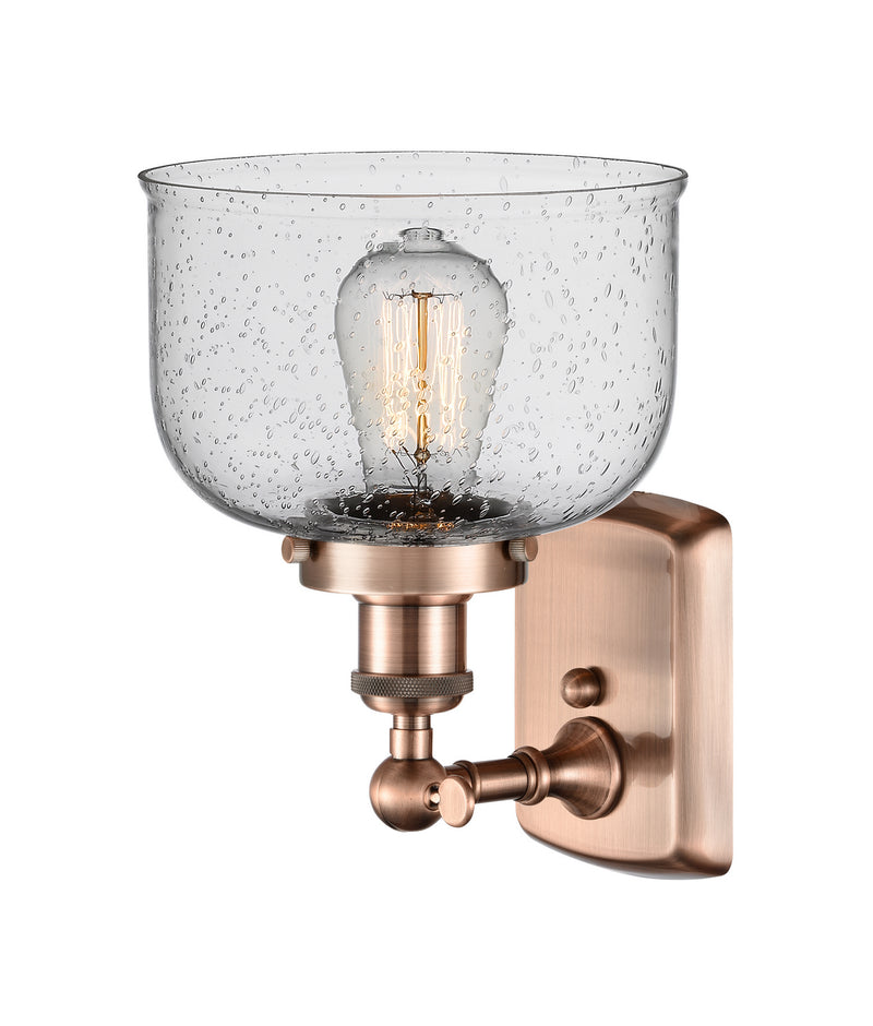 Innovations 916-1W-AC-G74 One Light Wall Sconce, Antique Copper