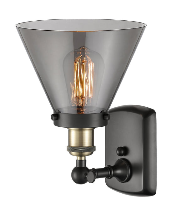 Innovations 916-1W-BAB-G43 One Light Wall Sconce, Black Antique Brass