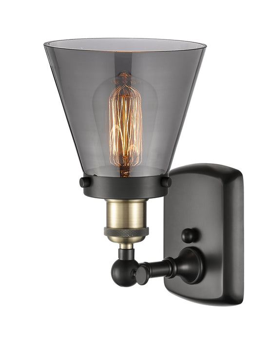 Innovations 916-1W-BAB-G63 One Light Wall Sconce, Black Antique Brass