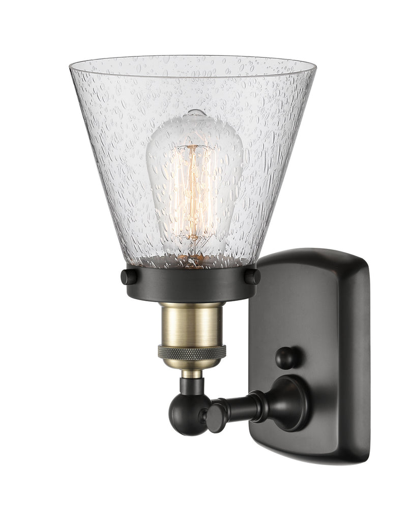 Innovations 916-1W-BAB-G64 One Light Wall Sconce, Black Antique Brass
