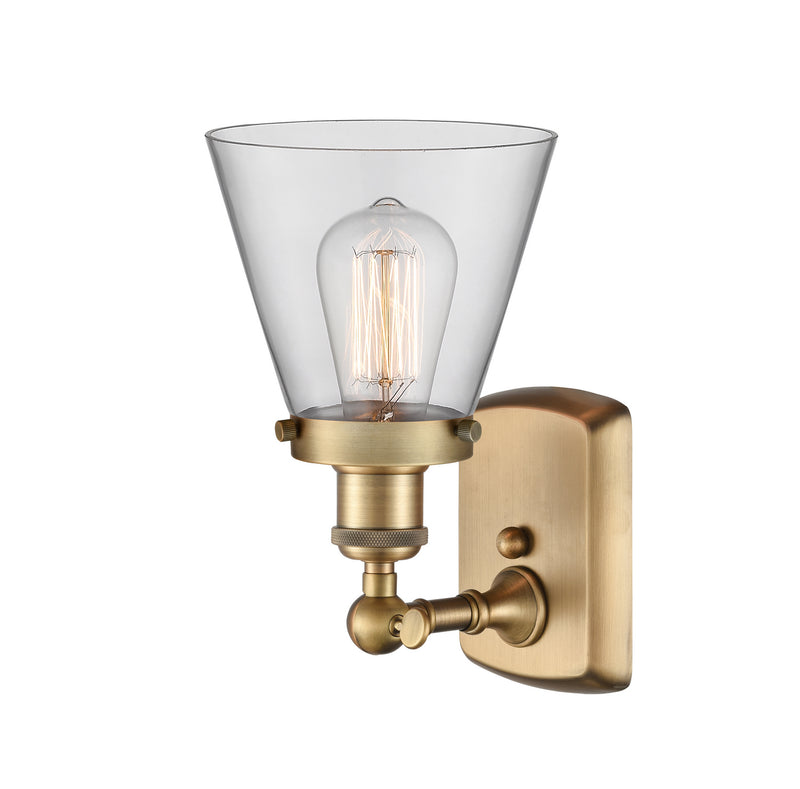 Innovations 916-1W-BB-G62 One Light Wall Sconce, Brushed Brass