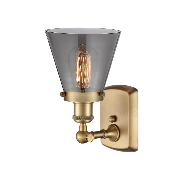 Innovations 916-1W-BB-G63 One Light Wall Sconce, Brushed Brass
