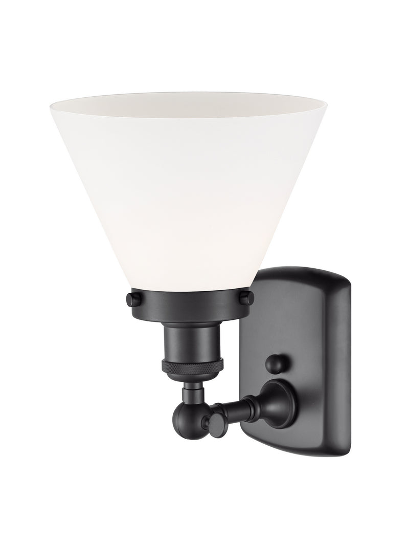 Innovations 916-1W-BK-G41 One Light Wall Sconce, Matte Black