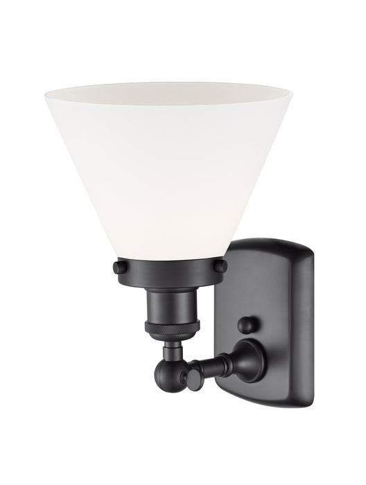 Innovations 916-1W-BK-G41 One Light Wall Sconce, Matte Black