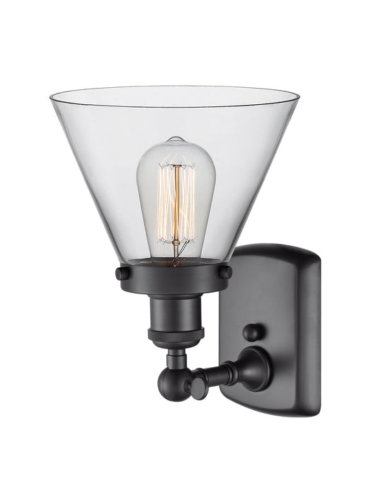 Innovations 916-1W-BK-G42 One Light Wall Sconce, Matte Black