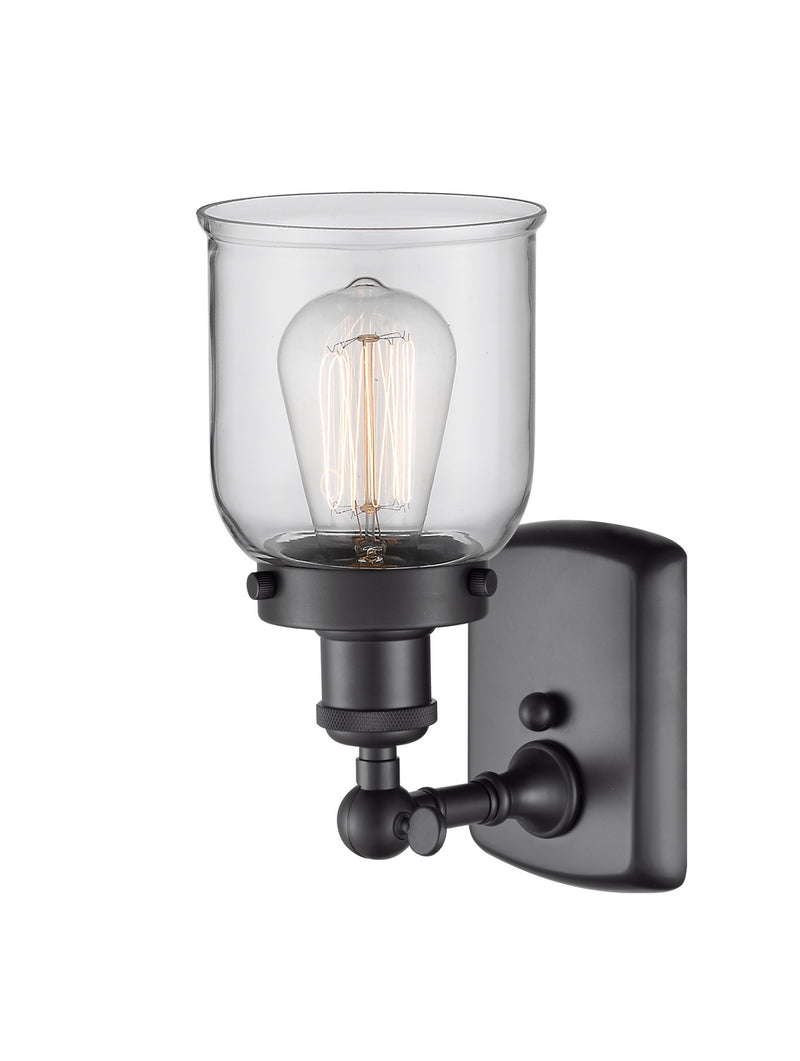 Innovations 916-1W-BK-G52 One Light Wall Sconce, Matte Black