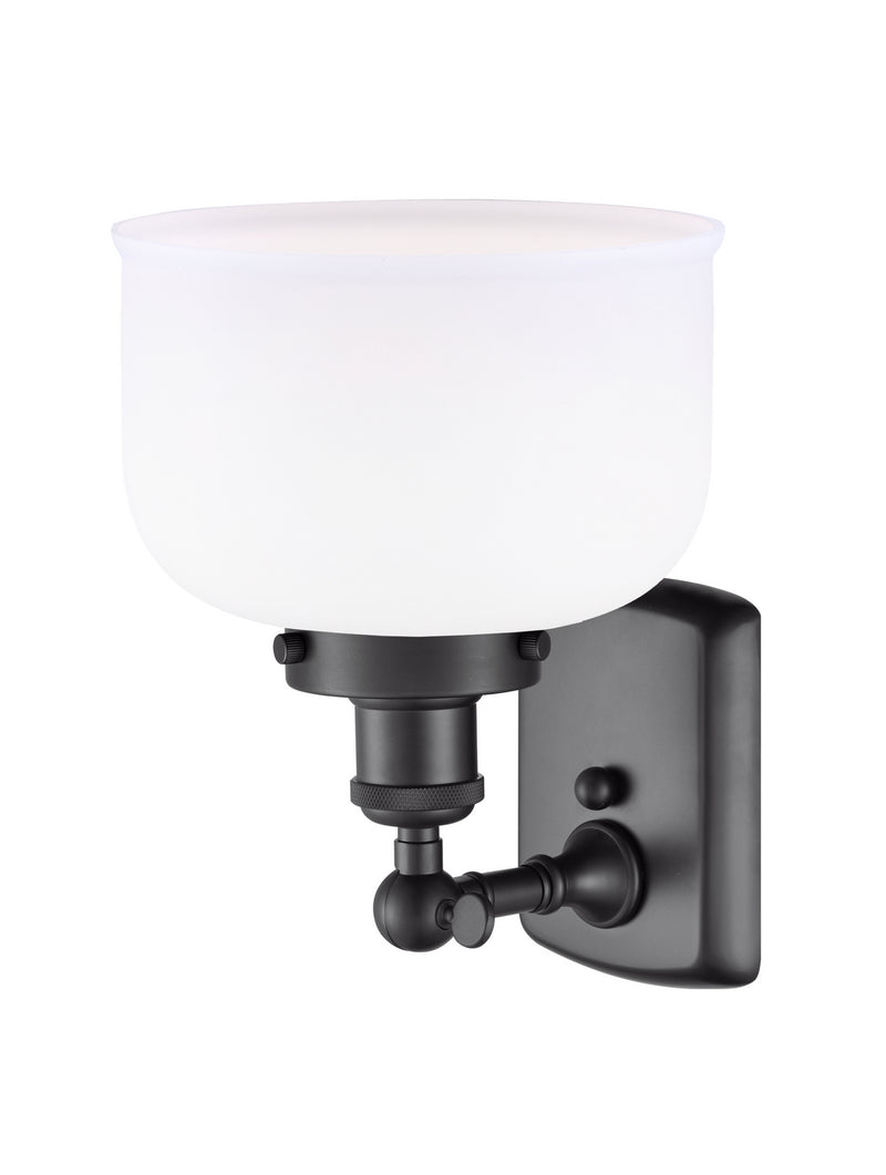 Innovations 916-1W-BK-G71 One Light Wall Sconce, Matte Black