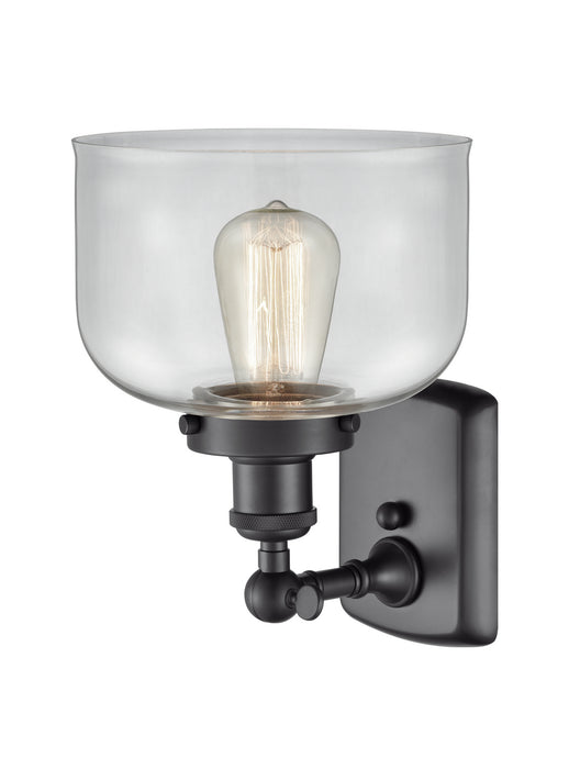 Innovations 916-1W-BK-G72 One Light Wall Sconce, Matte Black