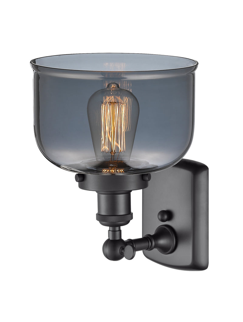 Innovations 916-1W-BK-G73 One Light Wall Sconce, Matte Black