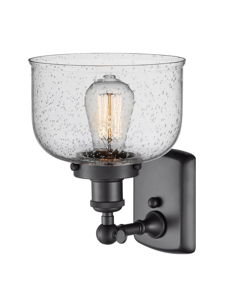 Innovations 916-1W-BK-G74 One Light Wall Sconce, Matte Black