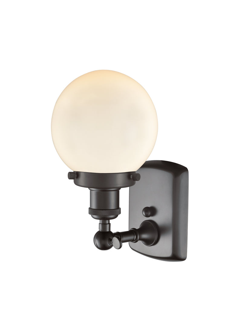 Innovations 916-1W-OB-G201-6-LED LED Wall Sconce, Oil Rubbed Bronze