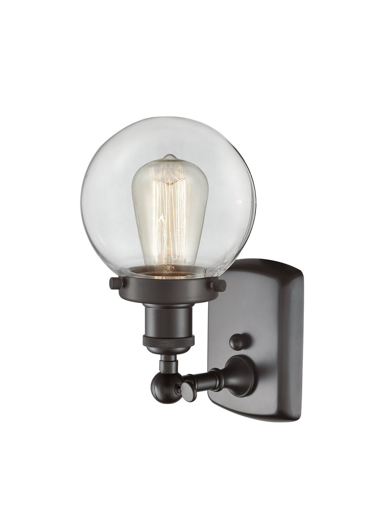 Innovations 916-1W-OB-G202-6 One Light Wall Sconce, Oil Rubbed Bronze