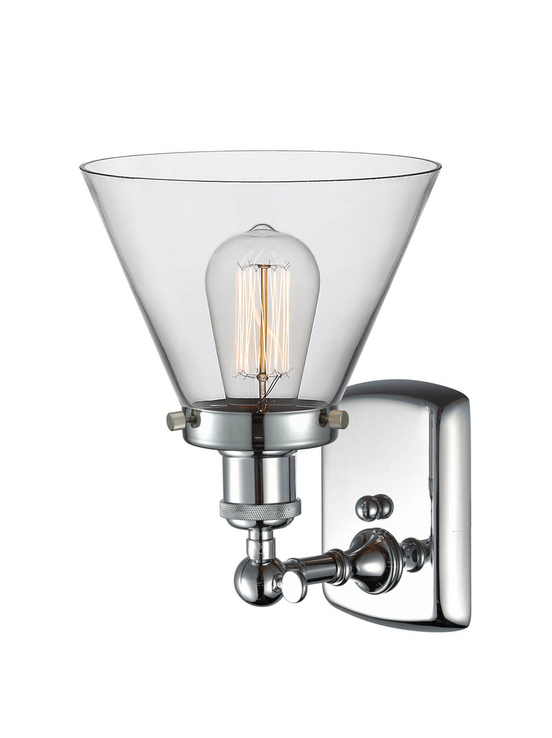 Innovations 916-1W-PC-G42 One Light Wall Sconce, Polished Chrome