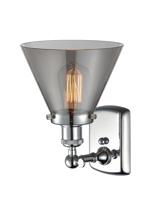 Innovations 916-1W-PC-G43 One Light Wall Sconce, Polished Chrome
