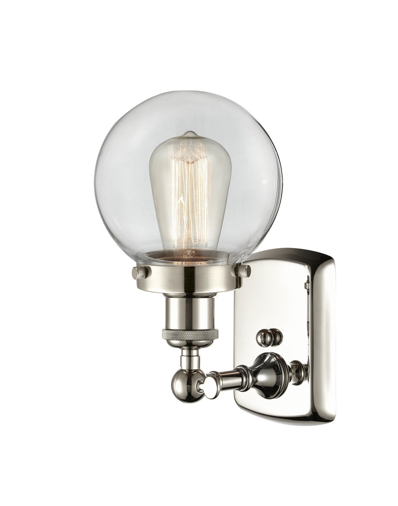 Innovations 916-1W-PN-G202-6-LED LED Wall Sconce, Polished Nickel