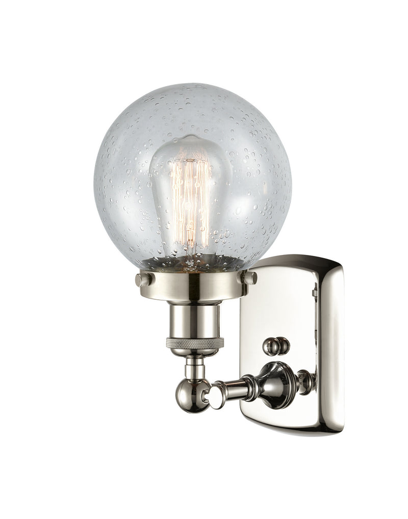 Innovations 916-1W-PN-G204-6 One Light Wall Sconce, Polished Nickel