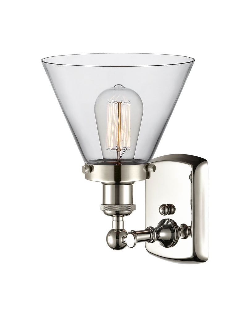 Innovations 916-1W-PN-G42 One Light Wall Sconce, Polished Nickel