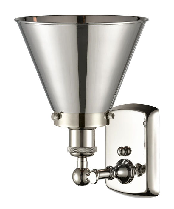 Innovations 916-1W-PN-M13-PN One Light Wall Sconce, Polished Nickel