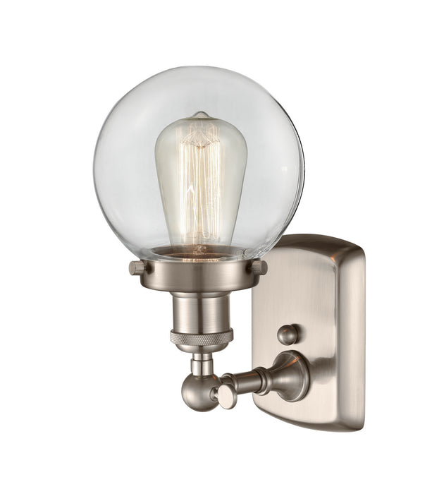 Innovations 916-1W-SN-G202-6 One Light Wall Sconce, Brushed Satin Nickel