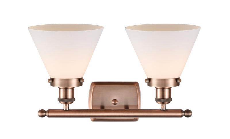 Innovations 916-2W-AC-G41-LED LED Bath Vanity, Antique Copper