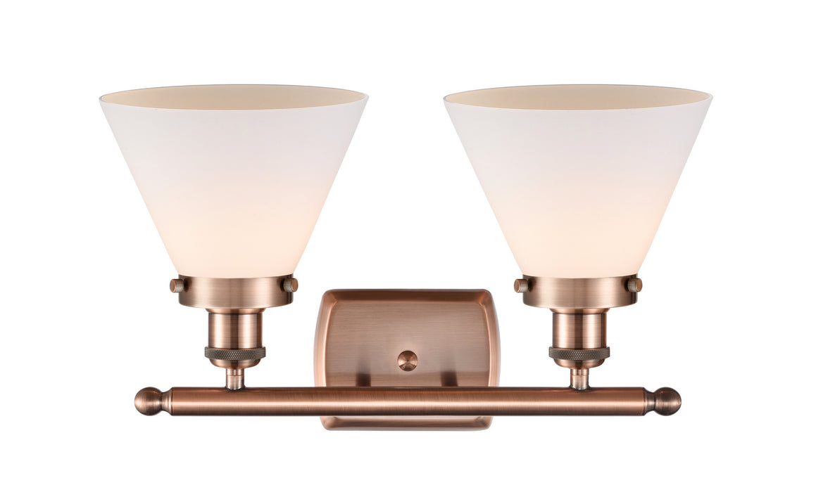 Innovations 916-2W-AC-G41-LED LED Bath Vanity, Antique Copper