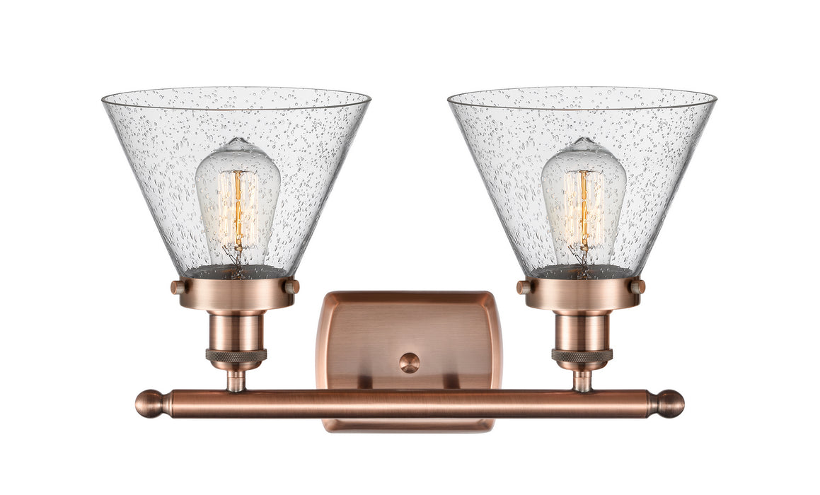 Innovations 916-2W-AC-G44-LED LED Bath Vanity, Antique Copper