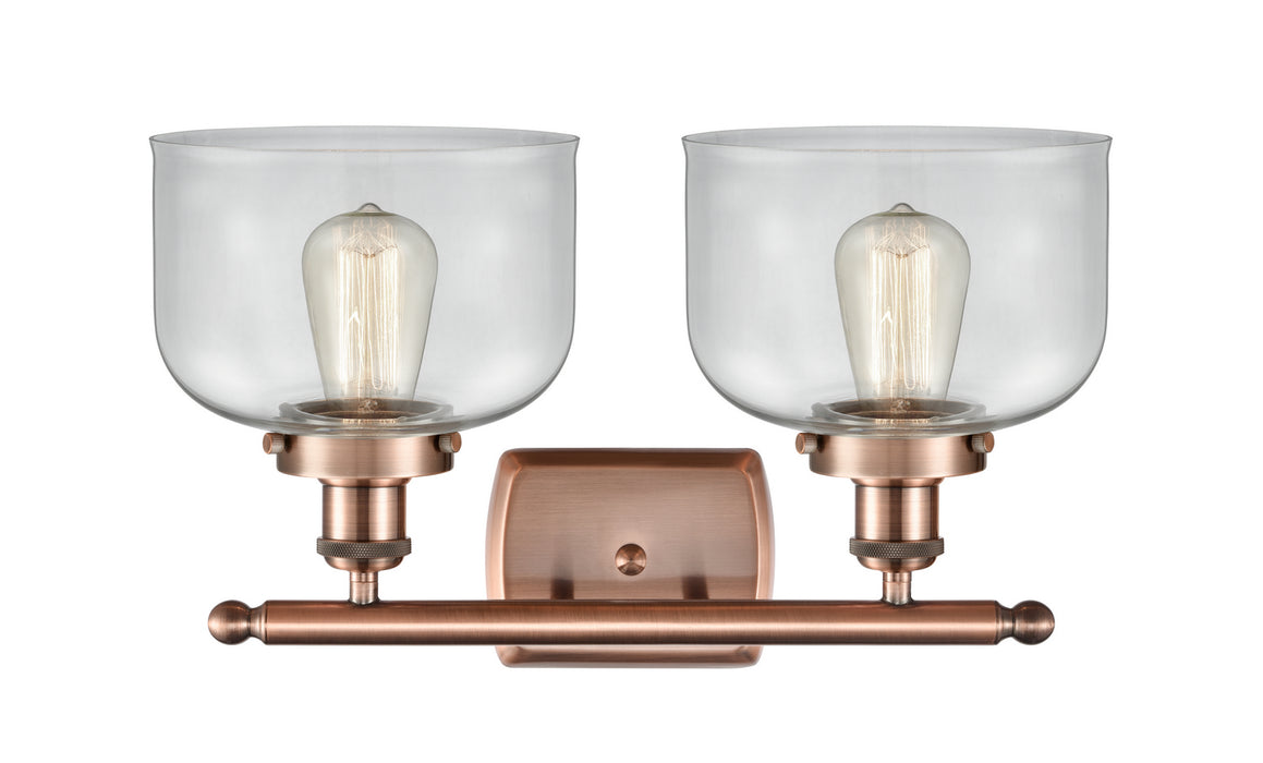 Innovations 916-2W-AC-G72-LED LED Bath Vanity, Antique Copper