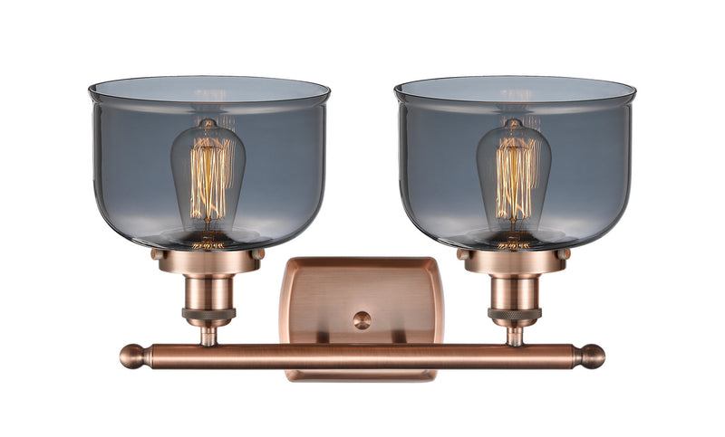 Innovations 916-2W-AC-G73-LED LED Bath Vanity, Antique Copper