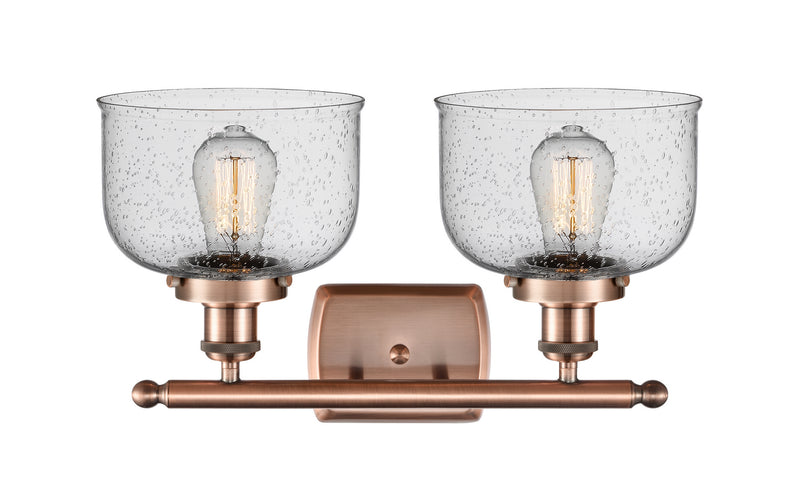 Innovations 916-2W-AC-G74-LED LED Bath Vanity, Antique Copper