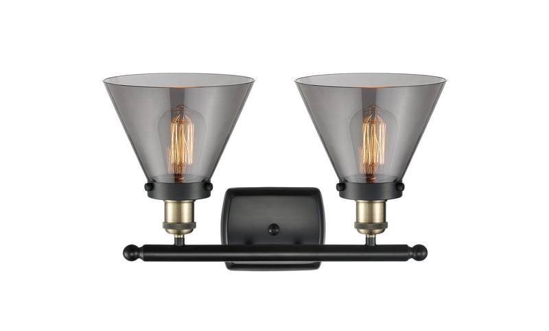 Innovations 916-2W-BAB-G43-LED LED Bath Vanity, Black Antique Brass
