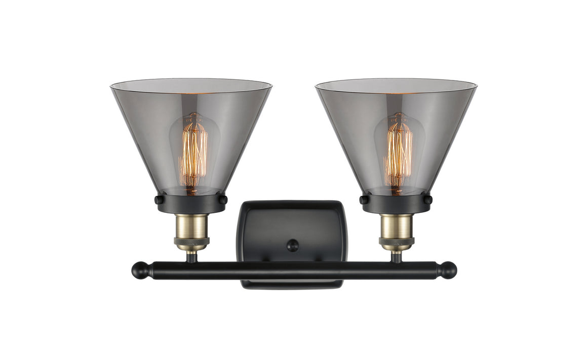 Innovations 916-2W-BAB-G43-LED LED Bath Vanity, Black Antique Brass
