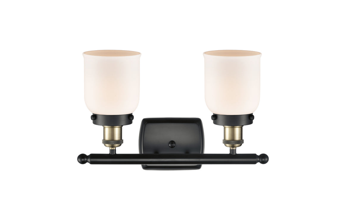 Innovations 916-2W-BAB-G51 Two Light Bath Vanity, Black Antique Brass
