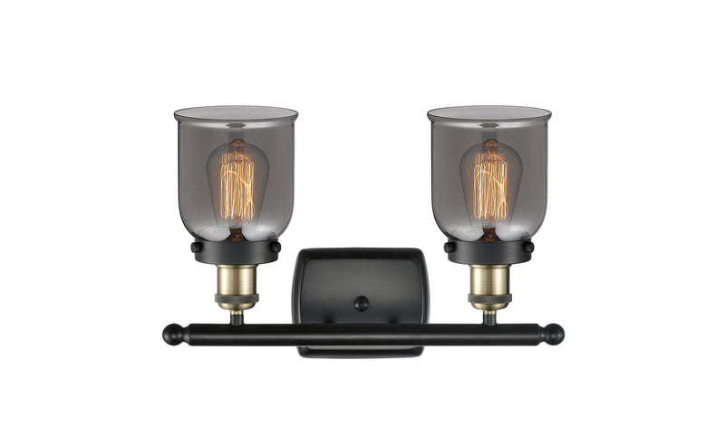 Innovations 916-2W-BAB-G53 Two Light Bath Vanity, Black Antique Brass