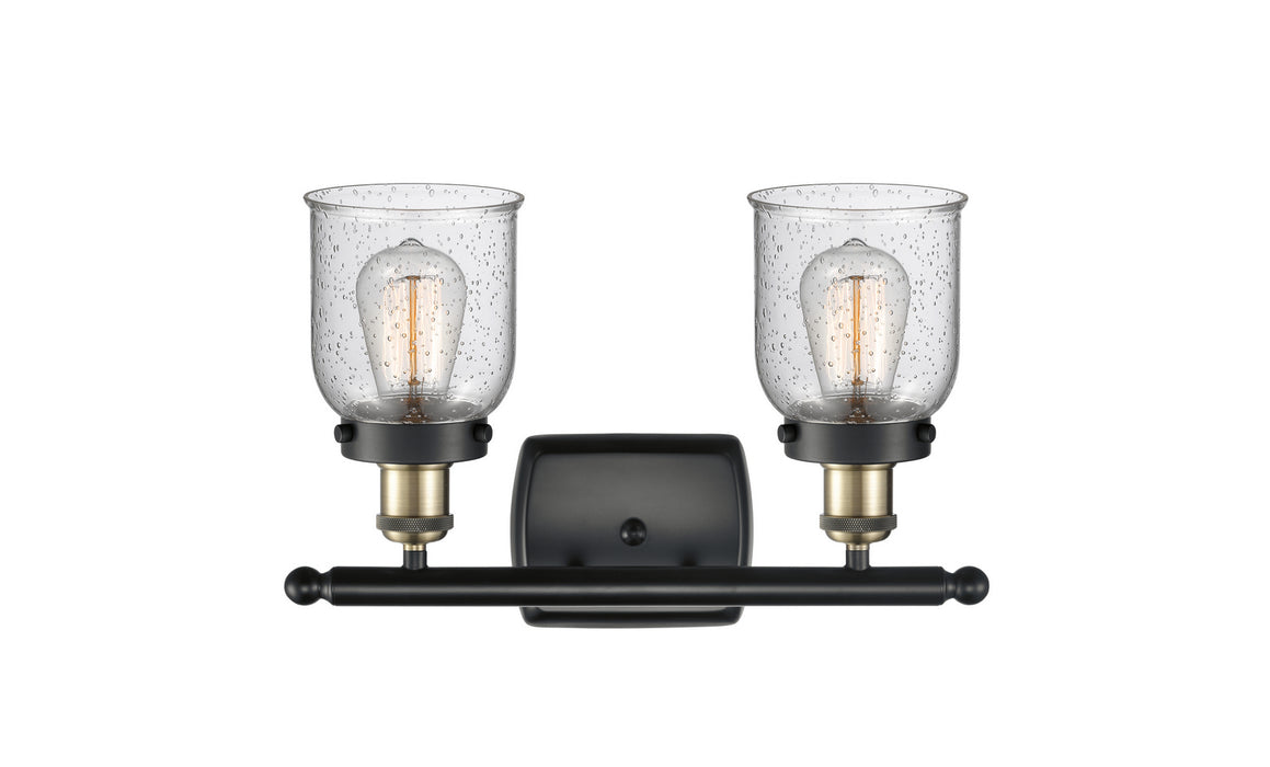 Innovations 916-2W-BAB-G54 Two Light Bath Vanity, Black Antique Brass